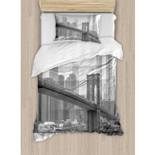 Brooklyn Bridge USA Duvet Cover Set