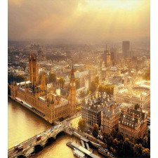 London Aerial Scenery Duvet Cover Set