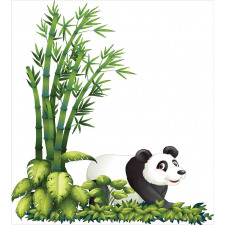 Panda Bear Bamboo Duvet Cover Set