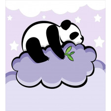 Sleeping Panda on Cloud Duvet Cover Set