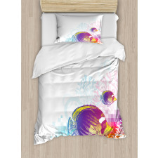 Fish Sea Theme Duvet Cover Set