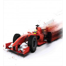 Formula Auto Racing Design Duvet Cover Set
