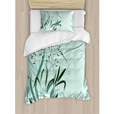 Dragonflies Wild Grass Duvet Cover Set