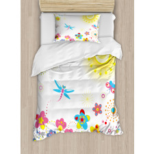 Dandelions Happiness Duvet Cover Set