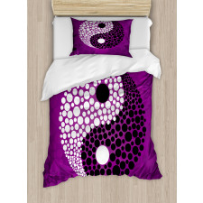 Ying Yang Harmony Balance Duvet Cover Set