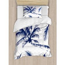 Coconut Palm Tree Duvet Cover Set
