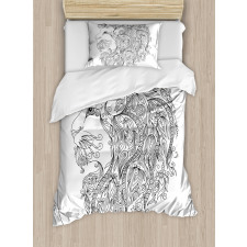 Zodiac Leo Lion Sign Duvet Cover Set