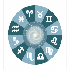 Zodiac Universe Signs Duvet Cover Set