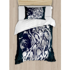 Leo Astrology Zodiac Duvet Cover Set