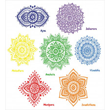 Colorful Chakra Duvet Cover Set