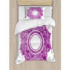 Mandala Chakra Splash Duvet Cover Set