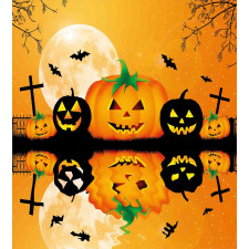 Scary Pumpkin Duvet Cover Set