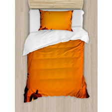 Halloween Pumpkin Scary Duvet Cover Set