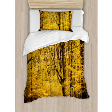 Autumn in Nature Theme Duvet Cover Set