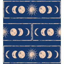 Sun Moon Astrology Duvet Cover Set