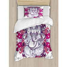 Elephant Eastern Style Duvet Cover Set