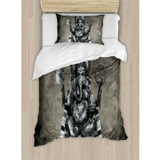 Elephant Ethnic Figure Duvet Cover Set