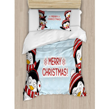 Penguins Kids Duvet Cover Set