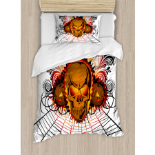 Skull Witch Duvet Cover Set