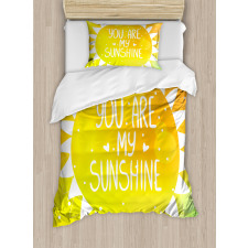 Sun Love Art Duvet Cover Set