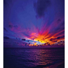 Dream Sunset Magenta Duvet Cover Set