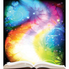 Fairy Tale Book Rainbow Duvet Cover Set