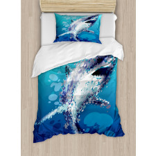 Shark Oceanlife Animal Duvet Cover Set