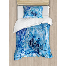 Swimming Fish Duvet Cover Set