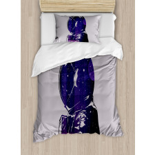 Astronaut Space Outer Duvet Cover Set