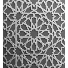 Moroccan Star Flowers Duvet Cover Set