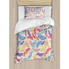 Colorful Checkered Duvet Cover Set