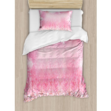 Cherry Trees Feathers Duvet Cover Set
