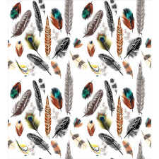 Vivid Feathers Vivid Art Duvet Cover Set
