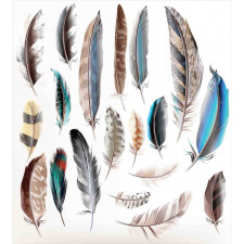 Bird Body Feathers Set Duvet Cover Set