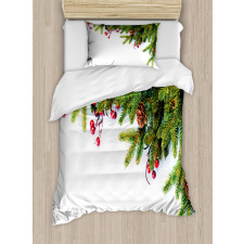 Tree Branches Cones Duvet Cover Set