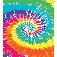 Rainbow Tie Dye Effect Duvet Cover Set