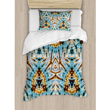 Abstract Tribal Patterns Duvet Cover Set