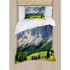 Pathway to Forest Alps Duvet Cover Set
