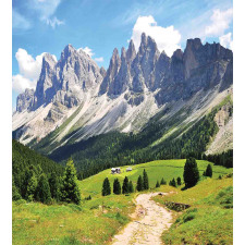 Pathway to Forest Alps Duvet Cover Set