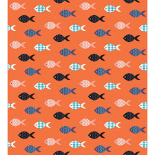 Colorful Fish Shoal Duvet Cover Set