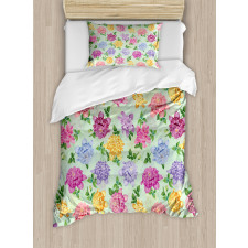 Floral Beauty Bridal Duvet Cover Set