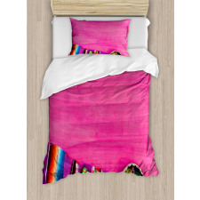 Folkloric Serape Blanke Duvet Cover Set