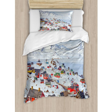 Frozen Winter Design Duvet Cover Set