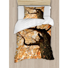 Old Tree Botany Wood Duvet Cover Set