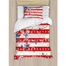 Star and Stripes Duvet Cover Set