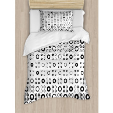 Vortex Disc Shapes Duvet Cover Set