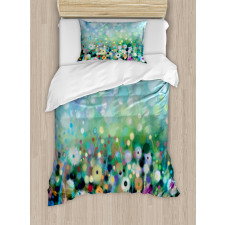 Flying Dandelions Art Duvet Cover Set