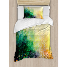 Wild Flowers on Meadow Duvet Cover Set