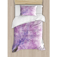 Sakura Tree Springtime Duvet Cover Set