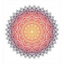 Mandala Orient Heart Duvet Cover Set